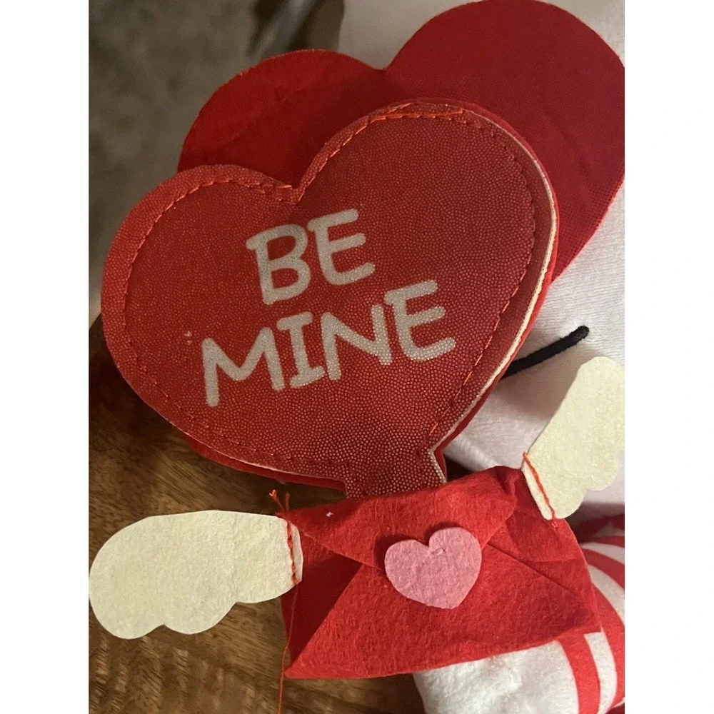 Hello‎ Kitty Valentine Plush Heart Wings Red Outfit Be Mine